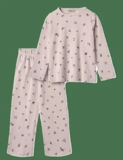 Wheat Nightwear Picoting Mila - Set|Barn Sovplagg