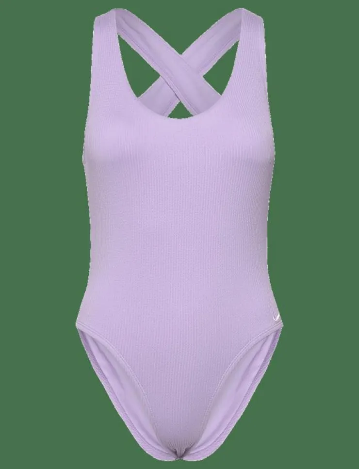 Kvinnor NIKE SWIM Badkläder|Nike Elevated Essential Pucker Crossback One Piece - Baddräkter