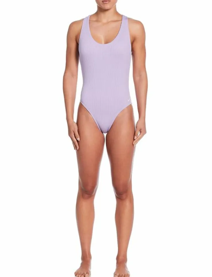 Kvinnor NIKE SWIM Badkläder|Nike Elevated Essential Pucker Crossback One Piece - Baddräkter