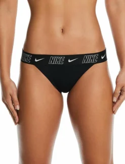 NIKE SWIM Nike Logo Tape Banded Bikini Bottom - Bikinis|Kvinnor Badkläder