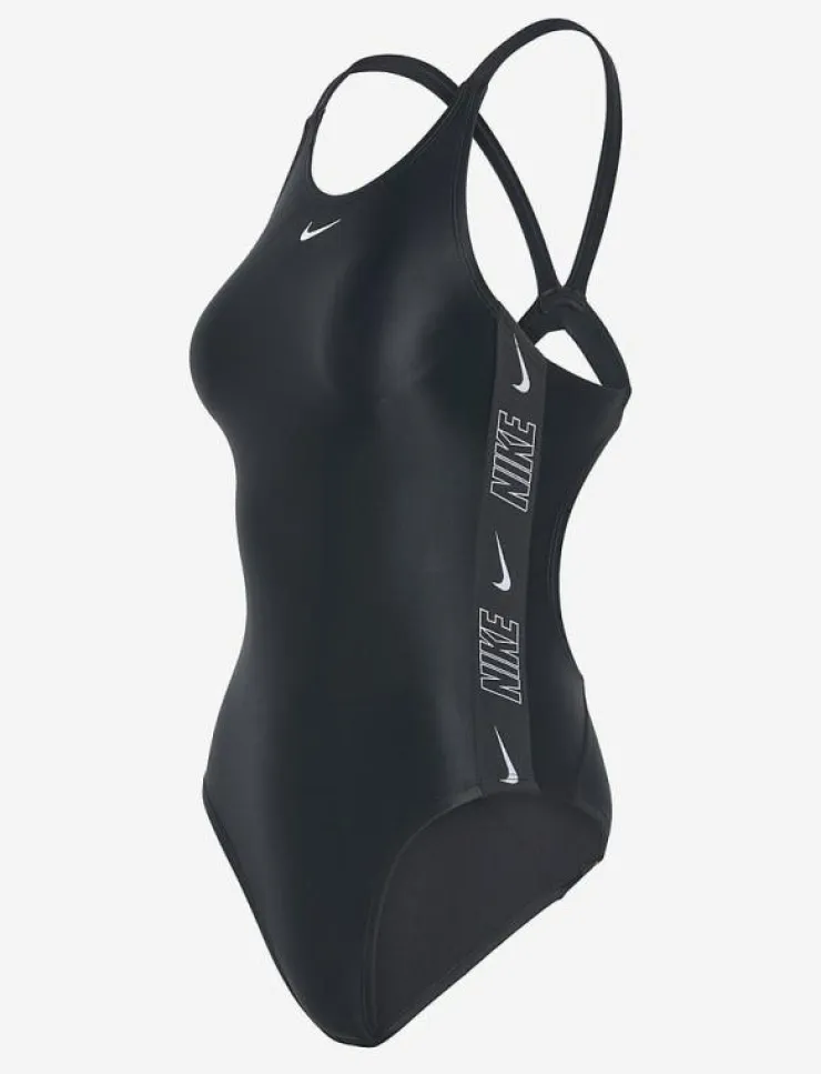 NIKE SWIM Nike Logo Tape Fastback One Piece - Baddräkter|Kvinnor Badkläder|Badkläder