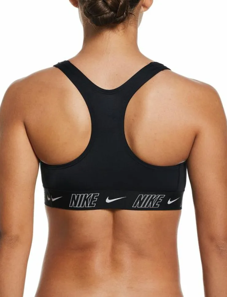 NIKE SWIM Nike Logo Tape Racerback Bikini Top - Bikinis|Kvinnor Badkläder