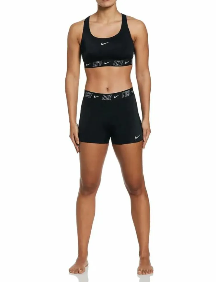 NIKE SWIM Nike Logo Tape Racerback Bikini Top - Bikinis|Kvinnor Badkläder