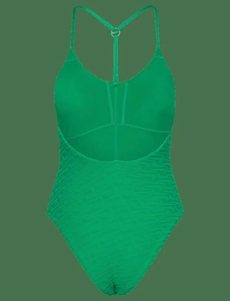 NIKE SWIM Nike Terry V Neck One Piece - Baddräkter|Kvinnor Badkläder