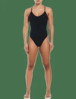 Kvinnor NIKE SWIM Badkläder|Nike W Terry One Piece Retro Flow - Baddräkter
