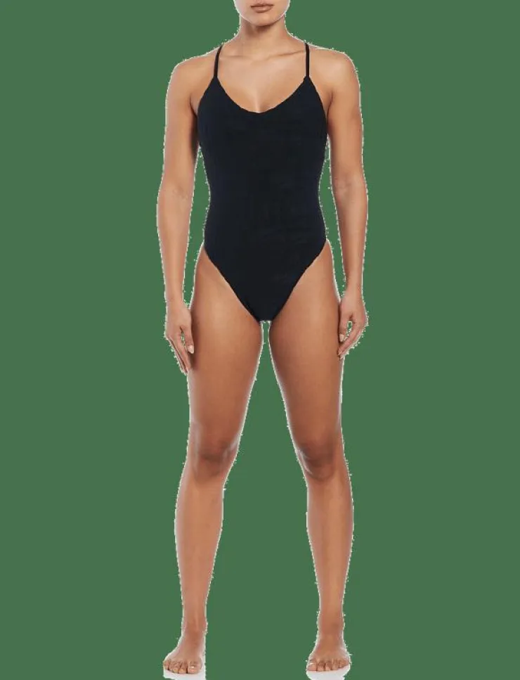 Kvinnor NIKE SWIM Badkläder|Nike W Terry One Piece Retro Flow - Baddräkter