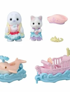 Sylvanian families Nöjesparken båt & vagn - Lekset|Barn Leksaker|Leksaker