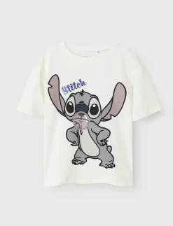 name it NKFAKUN STITCH SS NREG TOP BOX NOOS WDI - Kortärmade|Barn Basplagg
