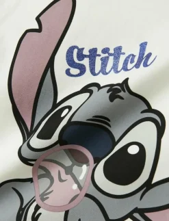 name it NKFAKUN STITCH SS NREG TOP BOX NOOS WDI - Kortärmade|Barn Basplagg