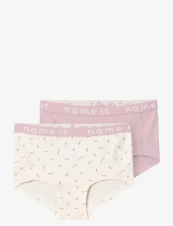 name it NKFHIPSTER 2P FLORAL NOOS - Trosor|Barn Flerpack