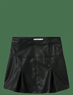 Barn name it Klänningar & Kjolar|NKFLINKA PU SKIRT - Kort kjol