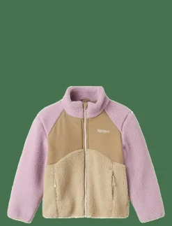 name it NKFMONICA TEDDY JACKET BLOCK1 - Jackor|Barn Fleecekläder