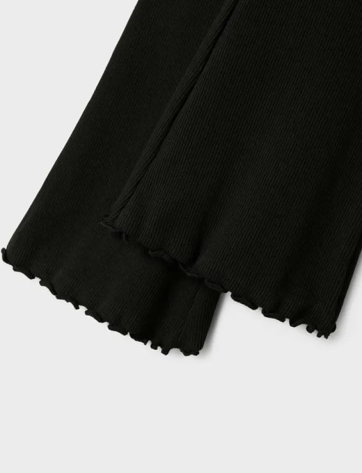 name it NKFNAKAL BOOTCUT LEGGING NOOS - Leggings|Barn Basplagg|Nederdelar
