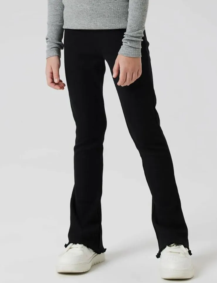 name it NKFNAKAL BOOTCUT LEGGING NOOS - Leggings|Barn Basplagg|Nederdelar
