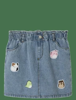 name it NKFOVA SQUISH DENIM SKIRT BFU - Jeanskjol|Barn Klänningar & Kjolar