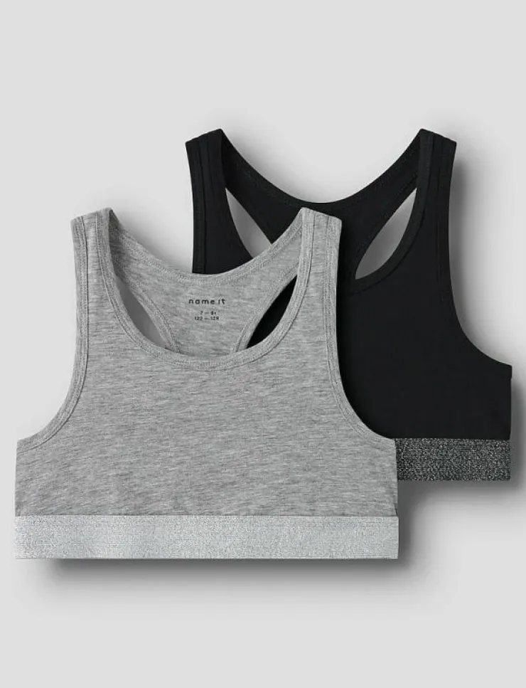 Barn name it Underkläder|NKFSHORT TOP 2P NOOS - Överdelar