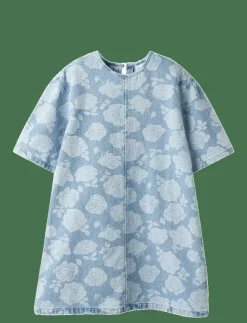 name it NKFSILLA DNM SS DRESS 2121-ZA H - Kortärmade vardagsklänningar|Barn Klänningar & Kjolar