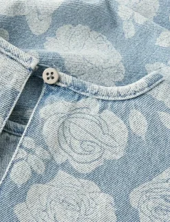 name it NKFSILLA DNM SS DRESS 2121-ZA H - Kortärmade vardagsklänningar|Barn Klänningar & Kjolar