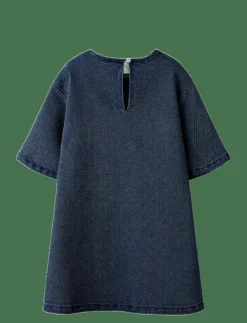 Barn name it Klänningar & Kjolar|NKFSOF DNM DRESS 4041-VR L - Kortärmade vardagsklänningar