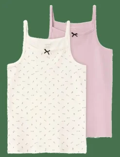name it NKFSTRAP TOP 2P FLORAL NOOS - Ärmlösa|Barn Flerpack