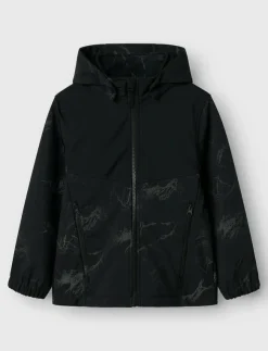 Barn name it Softshells|NKMALFA08 SOFTSHELL JACKET REF AOP FO - Jackor