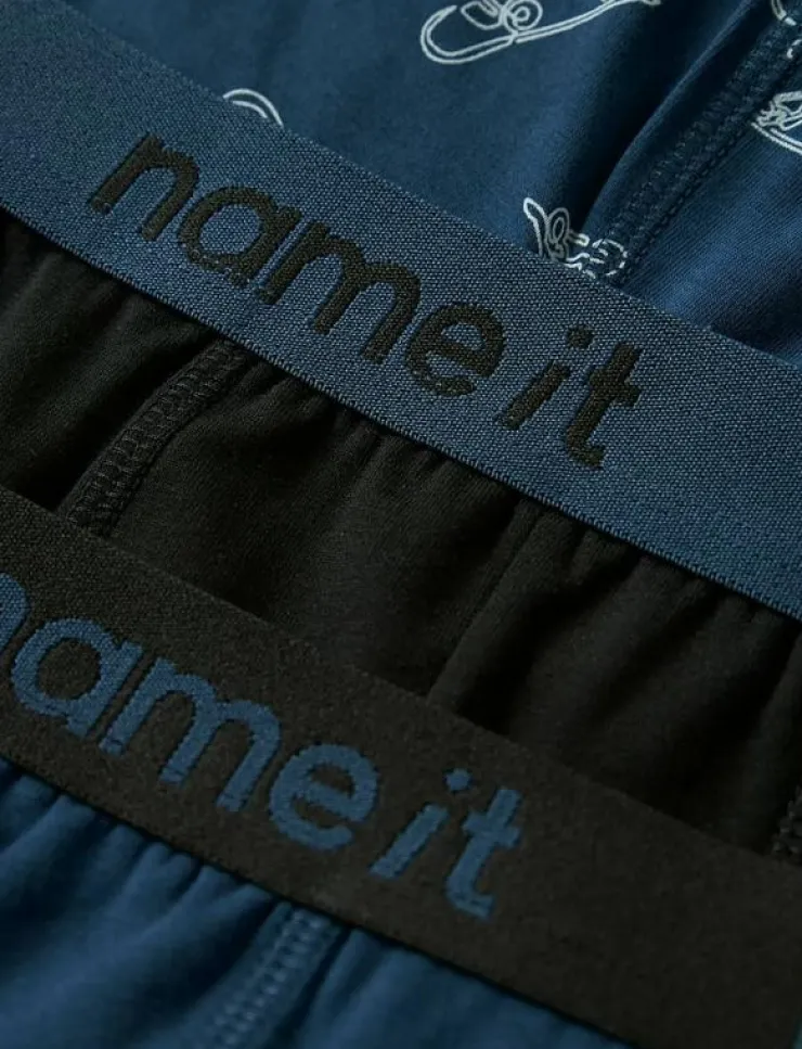 name it NKMBOXER 3P SKATER NOOS - Kalsonger|Barn Underkläder