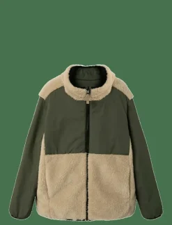 name it NKMMAGNUS SHERPA JACKET REV - Jackor|Barn Fleecekläder