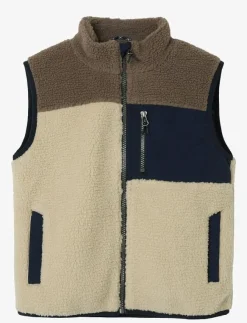 Barn name it Västar|NKMMONICO TEDDY VEST - Väst