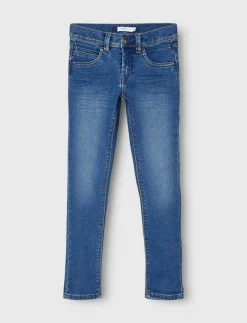 Barn name it Basplagg|Nederdelar|NKMSILAS XSLIM JEANS 2002-TX NOOS - Skinny jeans