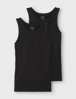 name it NKMTANK TOP 2P NOOS - Överdelar|Barn Flerpack|Basplagg