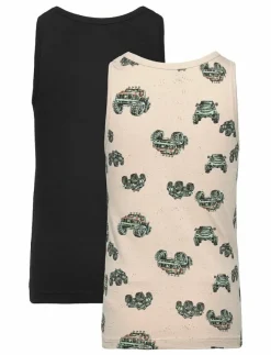 name it NKMTANK TOP 2P MONSTER TRUCK NOOS - Överdelar|Barn Flerpack|Underkläder