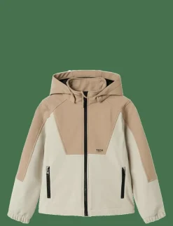 Barn name it Softshells|NKNALFA08 SOFTSHELL JACKET BLOCK FO - Jackor