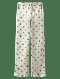 Barn LMTD Sovplagg|NLFBOW SATIN PYJAMAS - Set