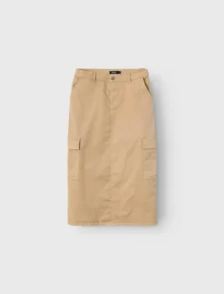 LMTD NLFTHILSE MIDI CARGO SKIRT - Maxikjol|Barn Klänningar & Kjolar