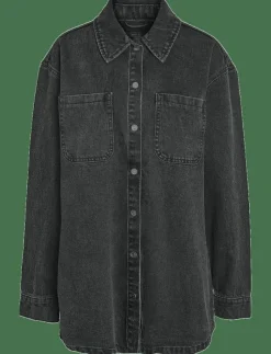 NOISY MAY NMALVA L/S DNM SHACKET AZ387BL NOOS - Overshirts|Kvinnor Overshirts