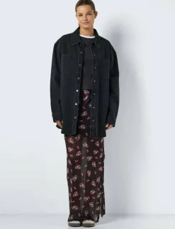 NOISY MAY NMALVA L/S DNM SHACKET AZ387BL NOOS - Overshirts|Kvinnor Overshirts