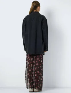 NOISY MAY NMALVA L/S DNM SHACKET AZ387BL NOOS - Overshirts|Kvinnor Overshirts
