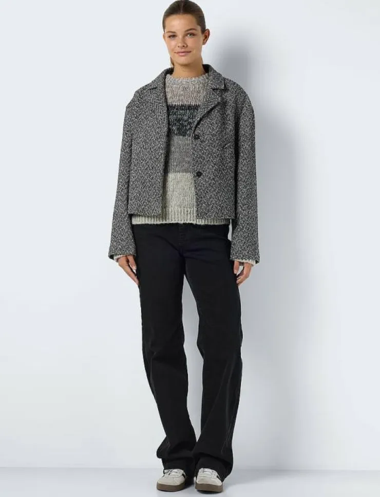 NOISY MAY NMDALICIA L/S SHORT JACKET - Ulljackor|Kvinnor Jackor & Kappor