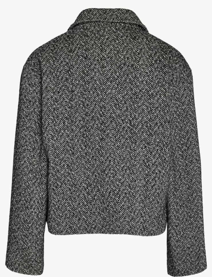 NOISY MAY NMDALICIA L/S SHORT JACKET - Ulljackor|Kvinnor Jackor & Kappor