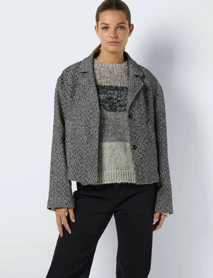 NOISY MAY NMDALICIA L/S SHORT JACKET - Ulljackor|Kvinnor Jackor & Kappor