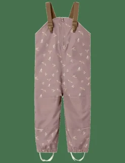 Barn name it Softshells|NMFALFA08 SOFTSHELL BIB PANT AOP FO - Byxor