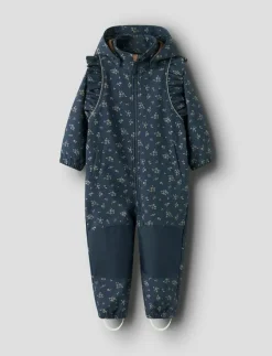 Barn name it Overaller|NMFALFA08 SOFTSHELL SUIT FRILL FO - Overaller