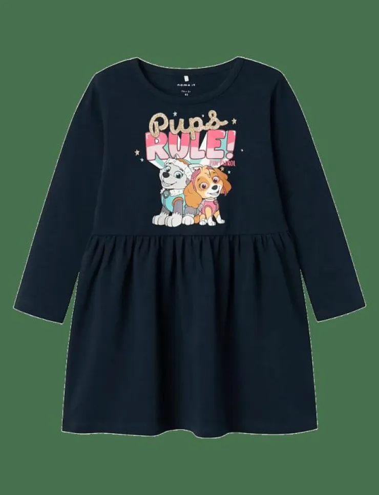 name it NMFDYMA PAWPATROL LS DRESS NOOS CPLG - Långärmade vardagsklänningar|Barn Klänningar & Kjolar