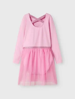name it NMFJUSTINE GYMSUIT NON - Långärmade vardagsklänningar|Barn Klänningar & Kjolar
