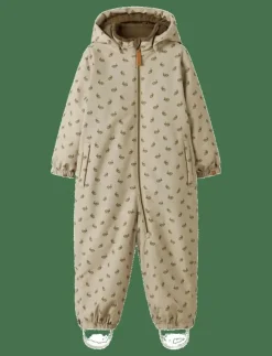 Lil'Atelier NMFLASNOW10 SNOWSUIT AOP FO LIL - Overaller|Barn Overaller