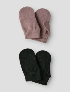 name it NMFMAGIC GLITTER MITTENS 2P - Vantar|Barn Vantar