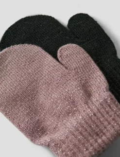 name it NMFMAGIC GLITTER MITTENS 2P - Vantar|Barn Vantar