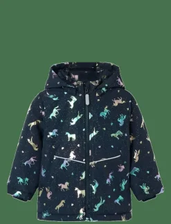 name it NMFMAXI PA JACKET FOIL AOP NOOS - Dunjackor & fodrade jackor|Barn Jackor