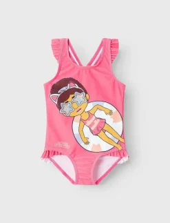 Barn name it Badkläder|NMFMEDINA GABBY SWIMSUIT BFU - Baddräkt