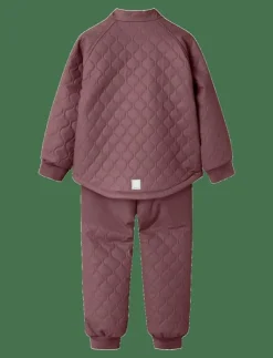 name it NMFMUD RUB QUILT SET SOLID FO - Termoställ|Barn Termokläder